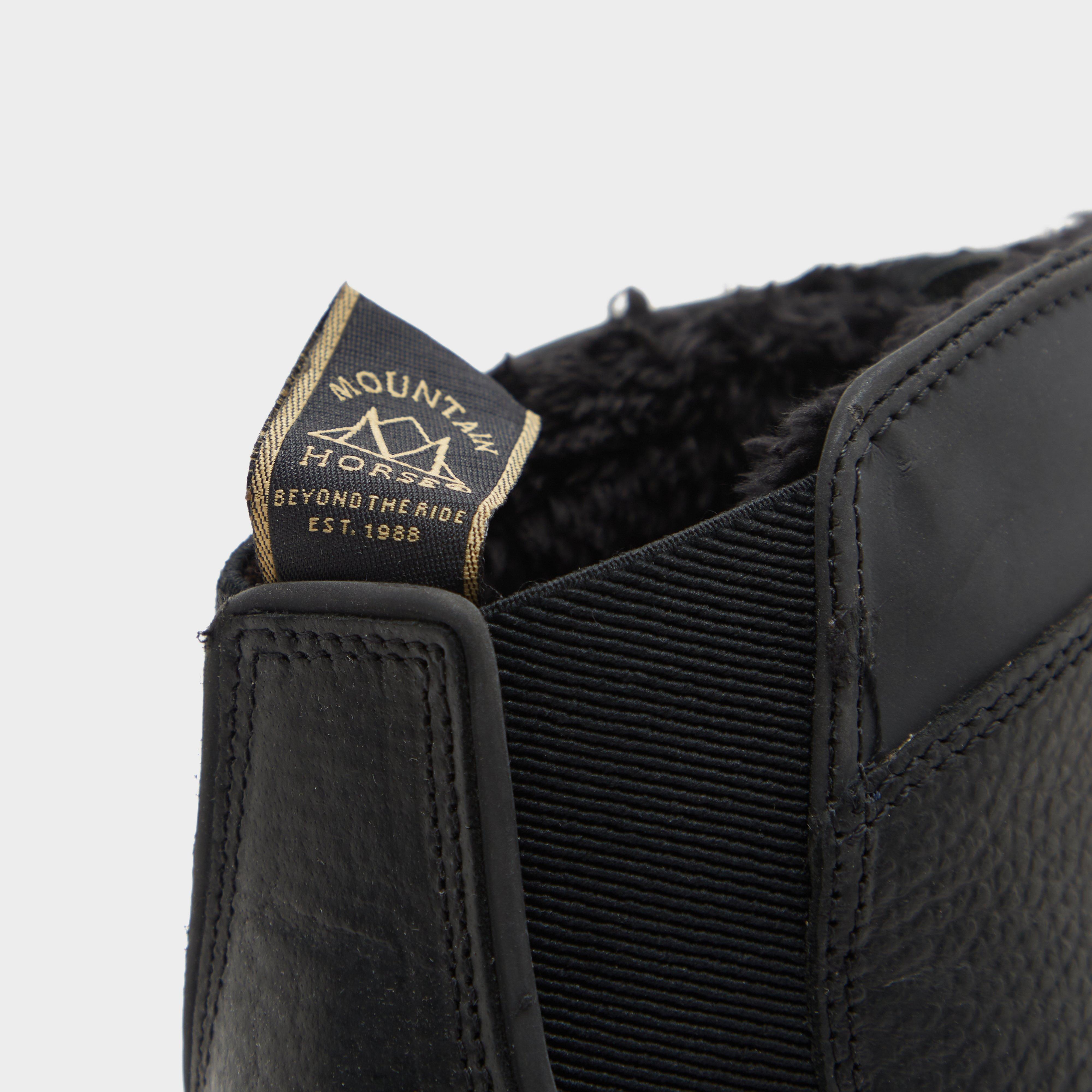 Mens Active Winter Paddock Boots Black