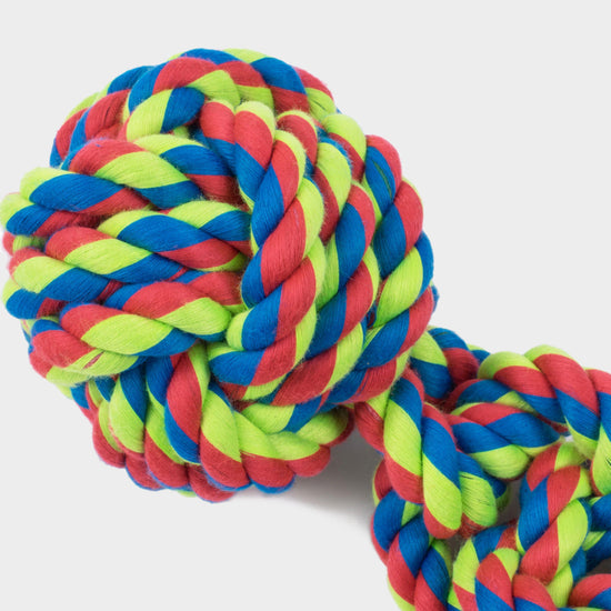 Toyz Rope Ball Tugger Dog Toy