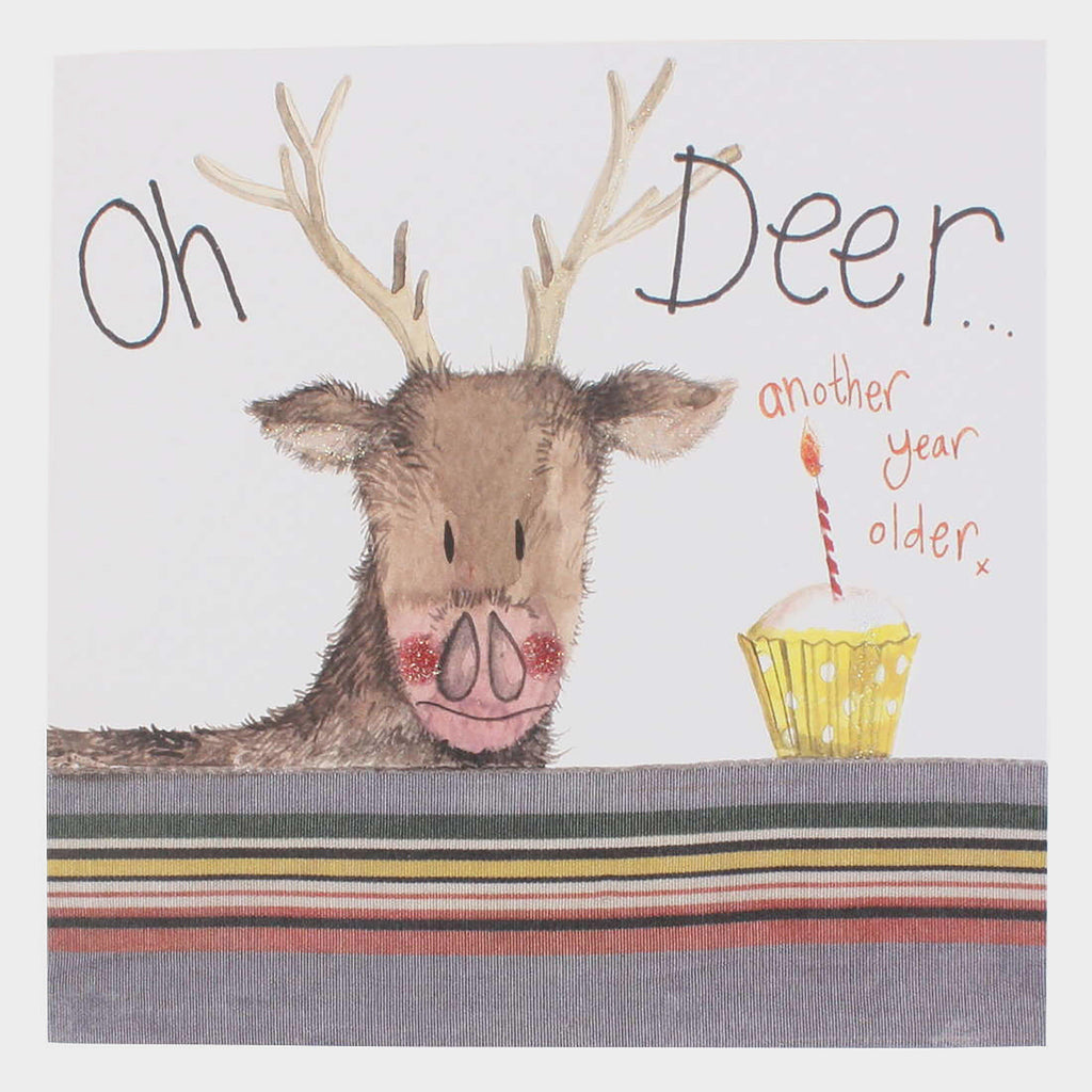 Little Sparkle Card Oh Deer