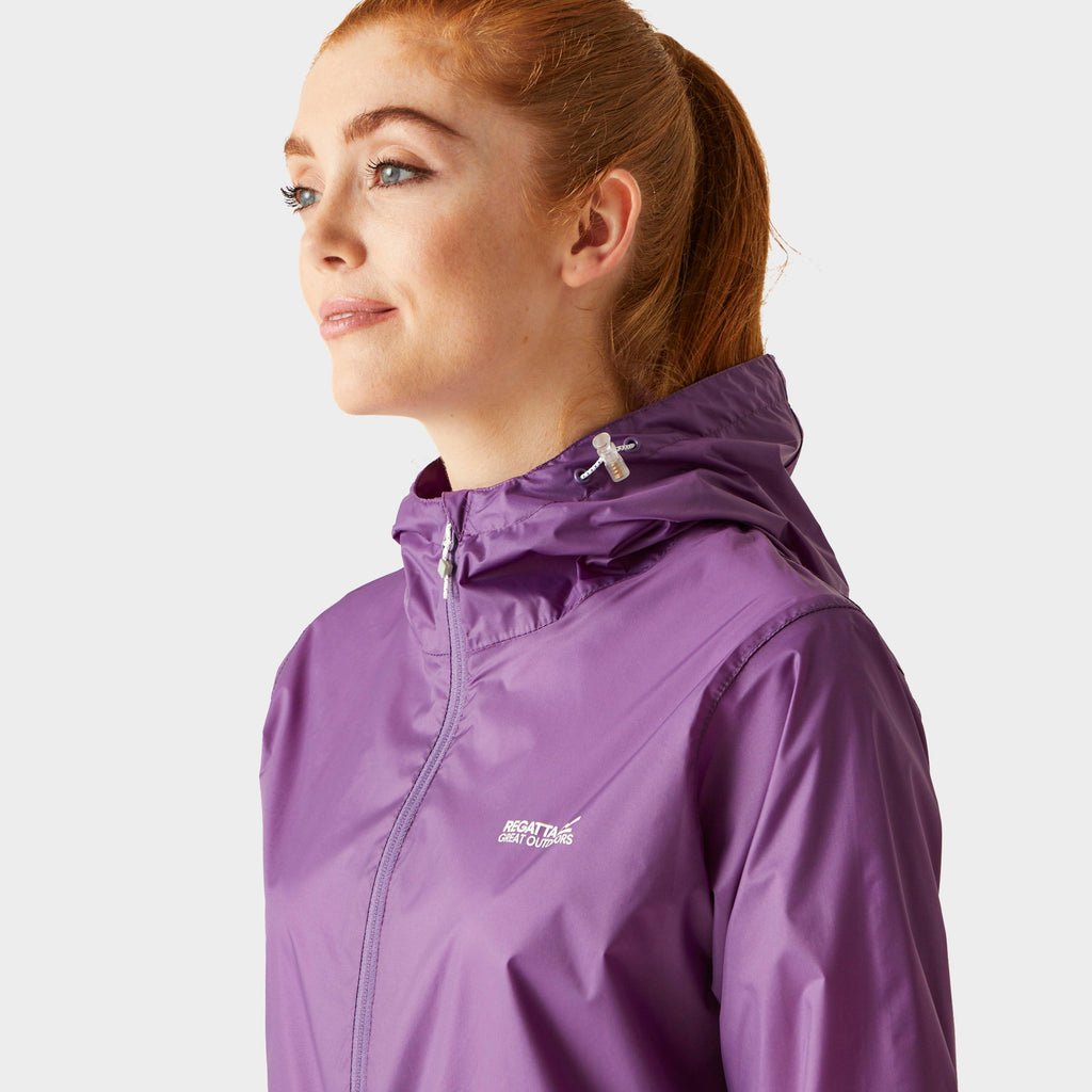 Womens Pack-It III Waterproof Jacket Sunset Purple