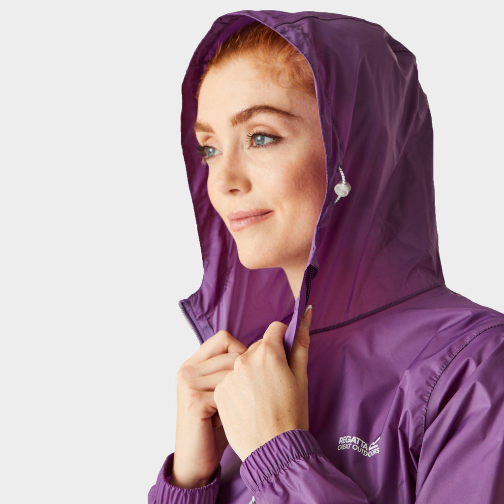 Womens Pack-It III Waterproof Jacket Sunset Purple