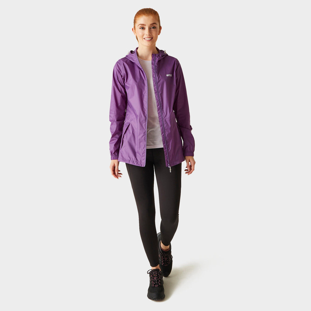 Womens Pack-It III Waterproof Jacket Sunset Purple
