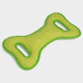 Textured Toys Squeak Tugger Green