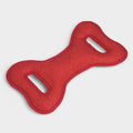 Textured Toys Squeak Tugger Red