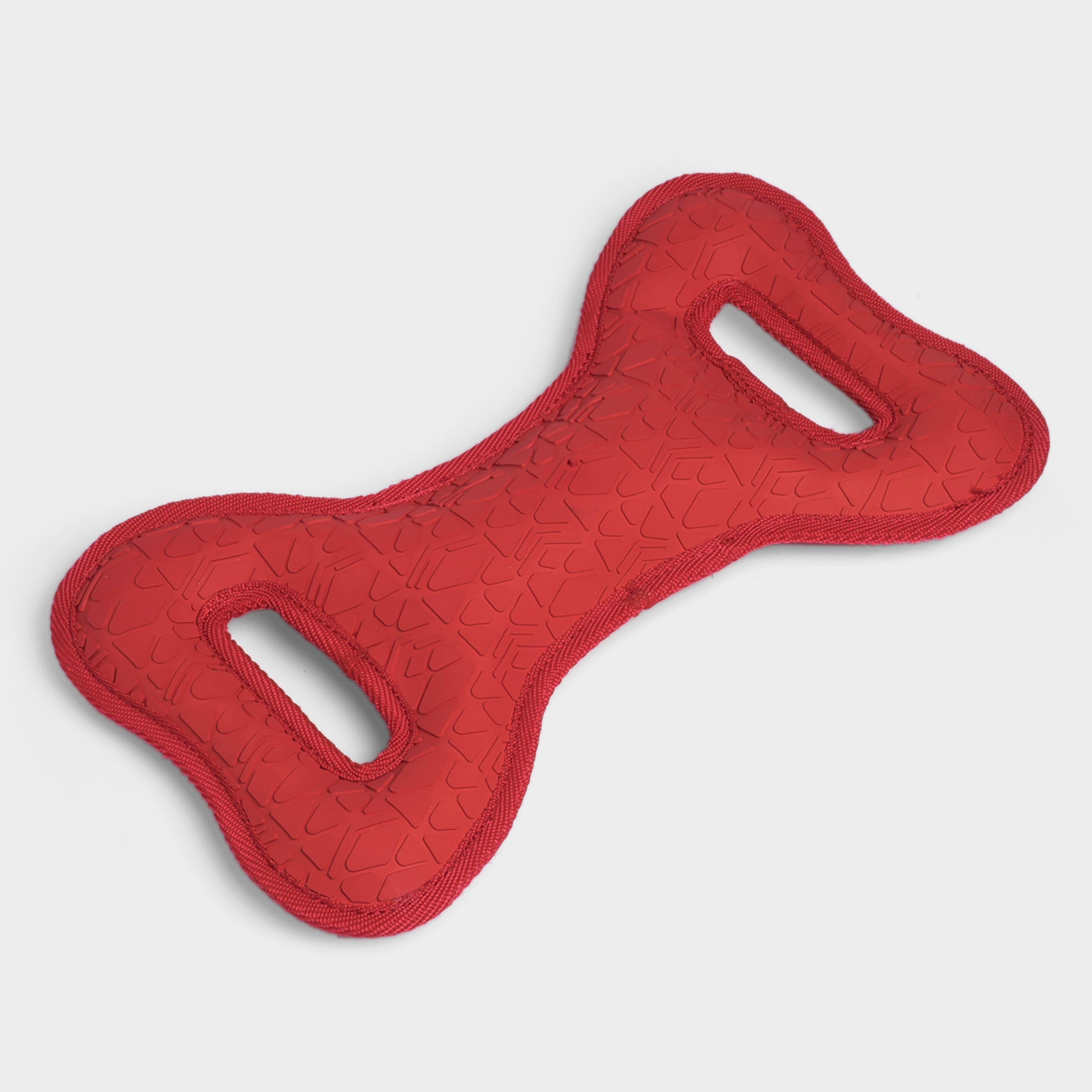 Textured Toys Squeak Tugger Red