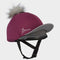 My LeMieux Hat Silk Plum/Grey