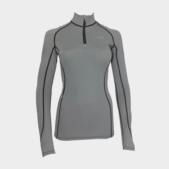 Performance Riding Shirt Brushed Steel