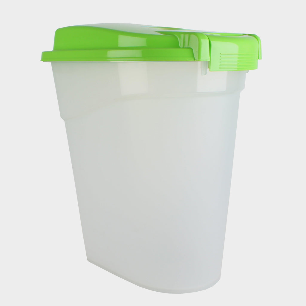 Plastic Feed Storage Bin 15L Green