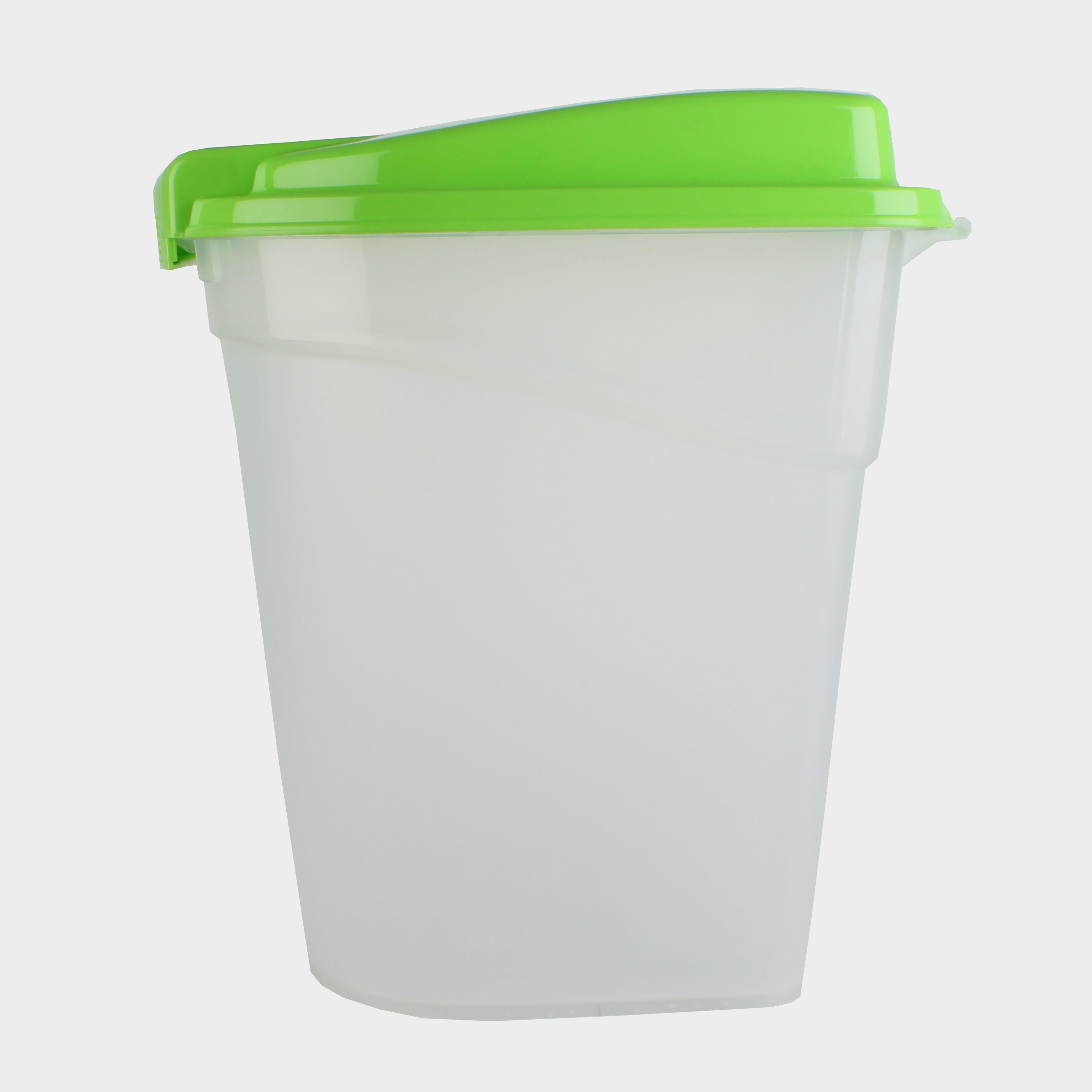 Plastic Feed Storage Bin 15L Green