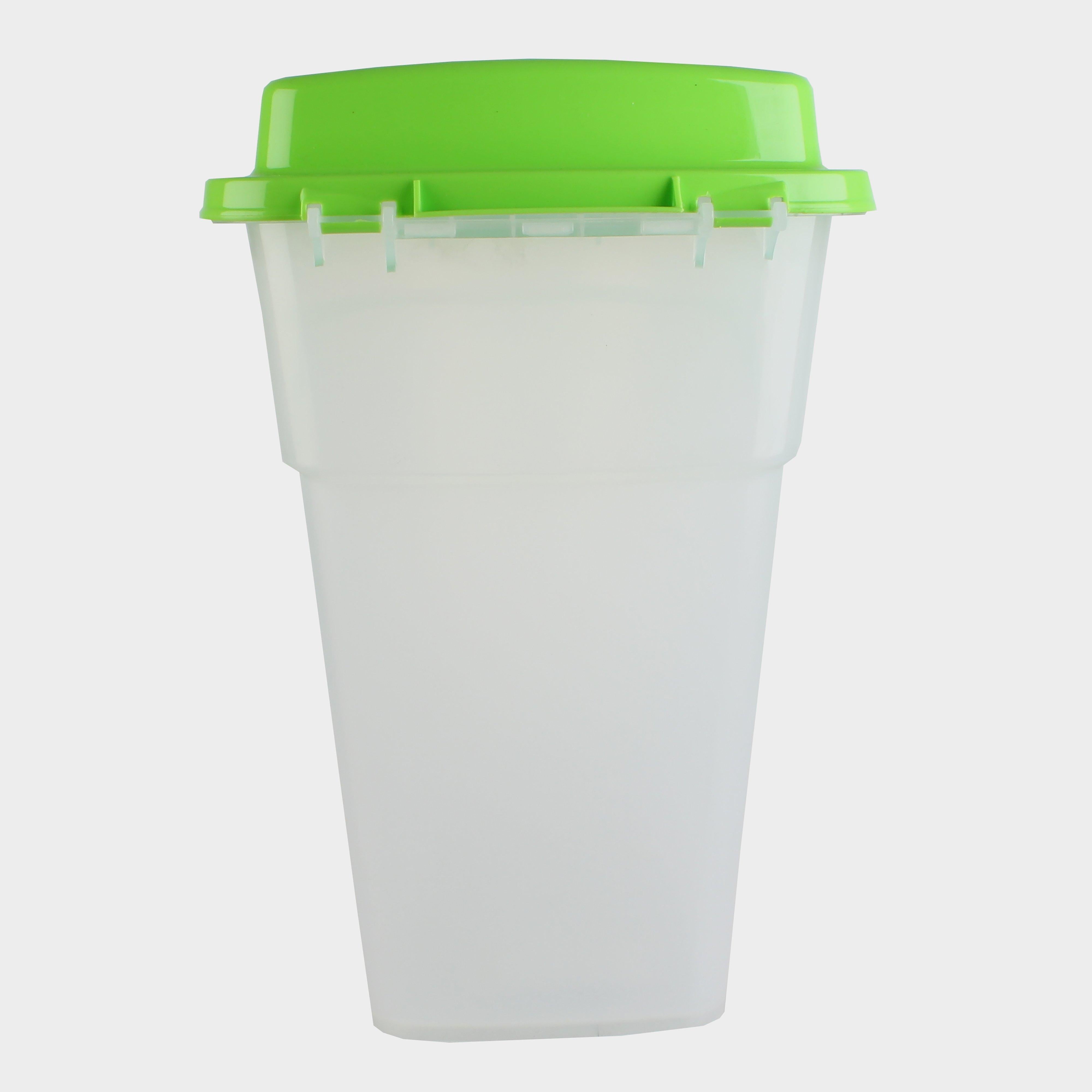 Plastic Feed Storage Bin 15L Green