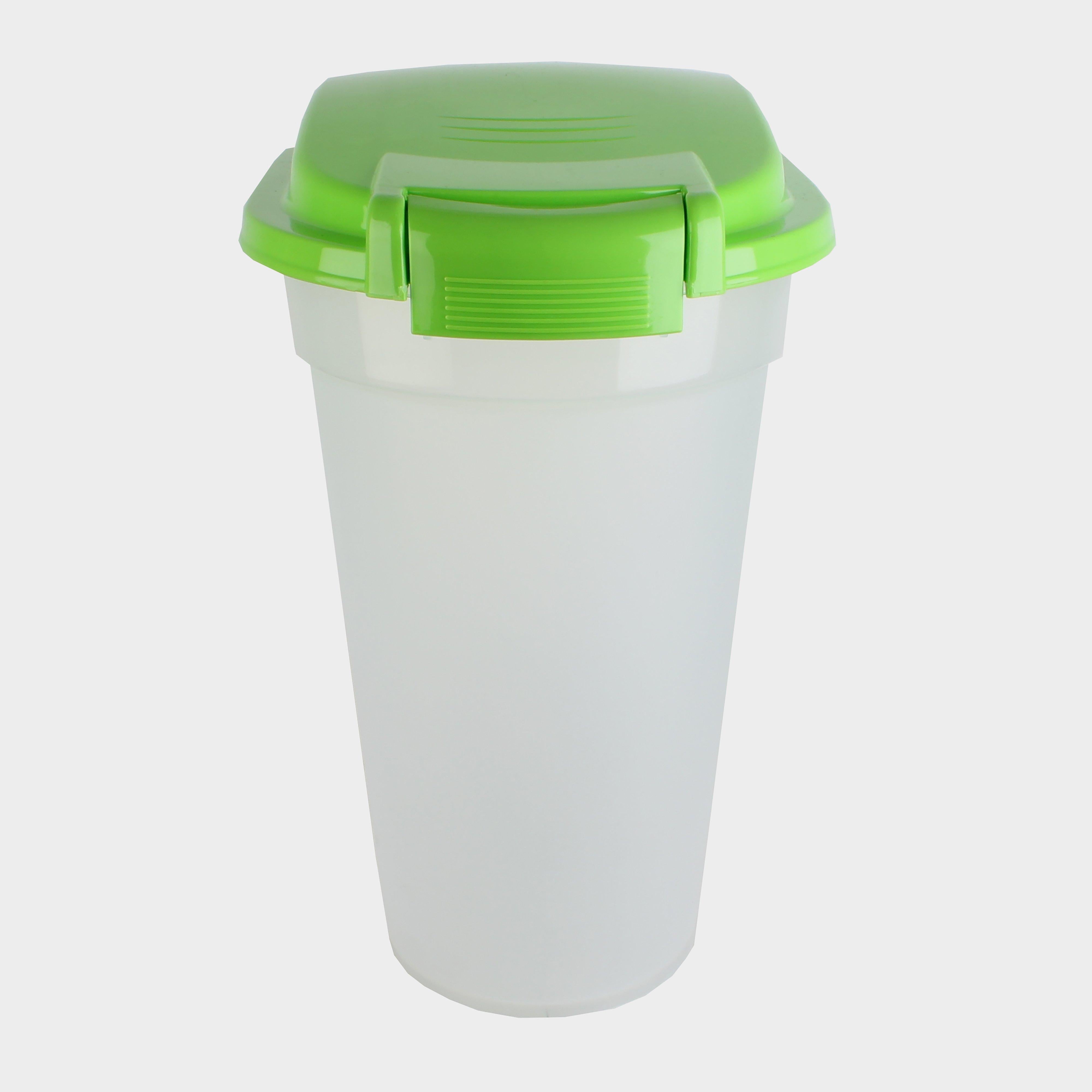 Plastic Feed Storage Bin 15L Green