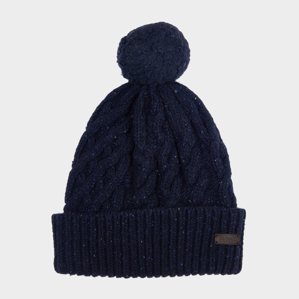 Seaton Pom Beanie Navy