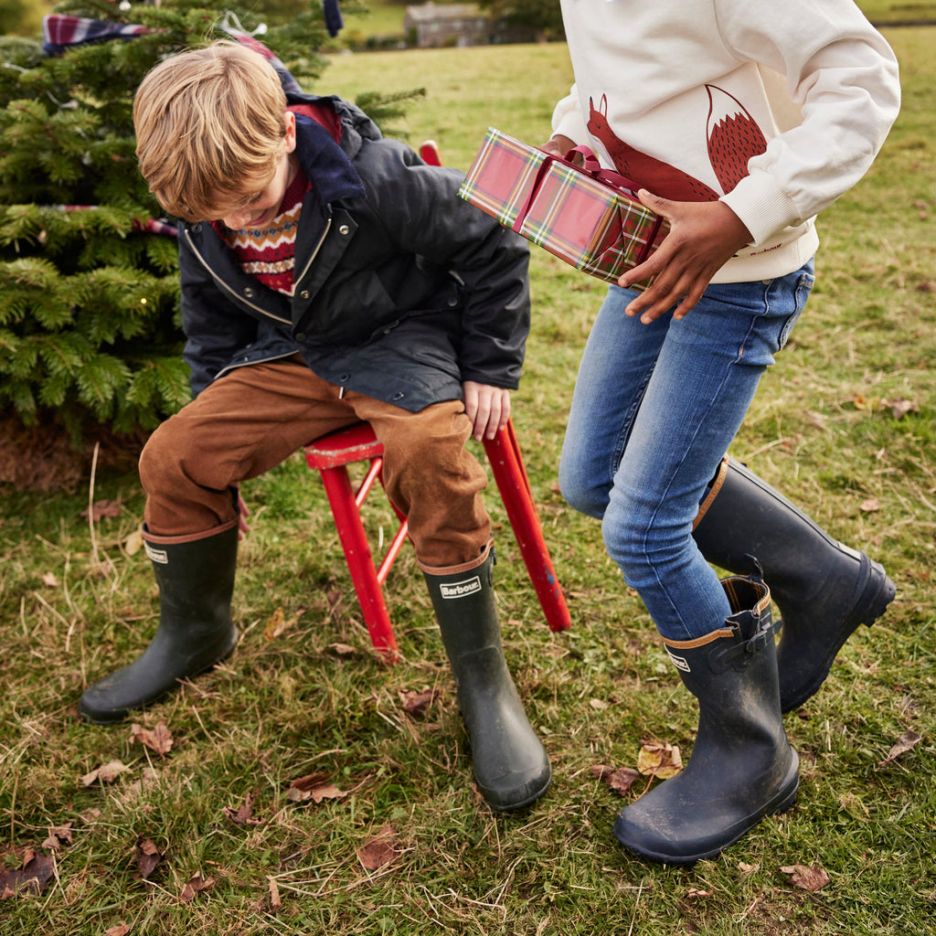 Kids Simonside Wellies Olive