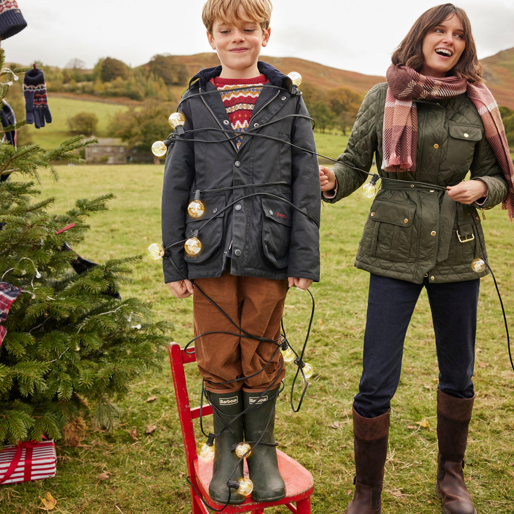 Kids Simonside Wellies Olive