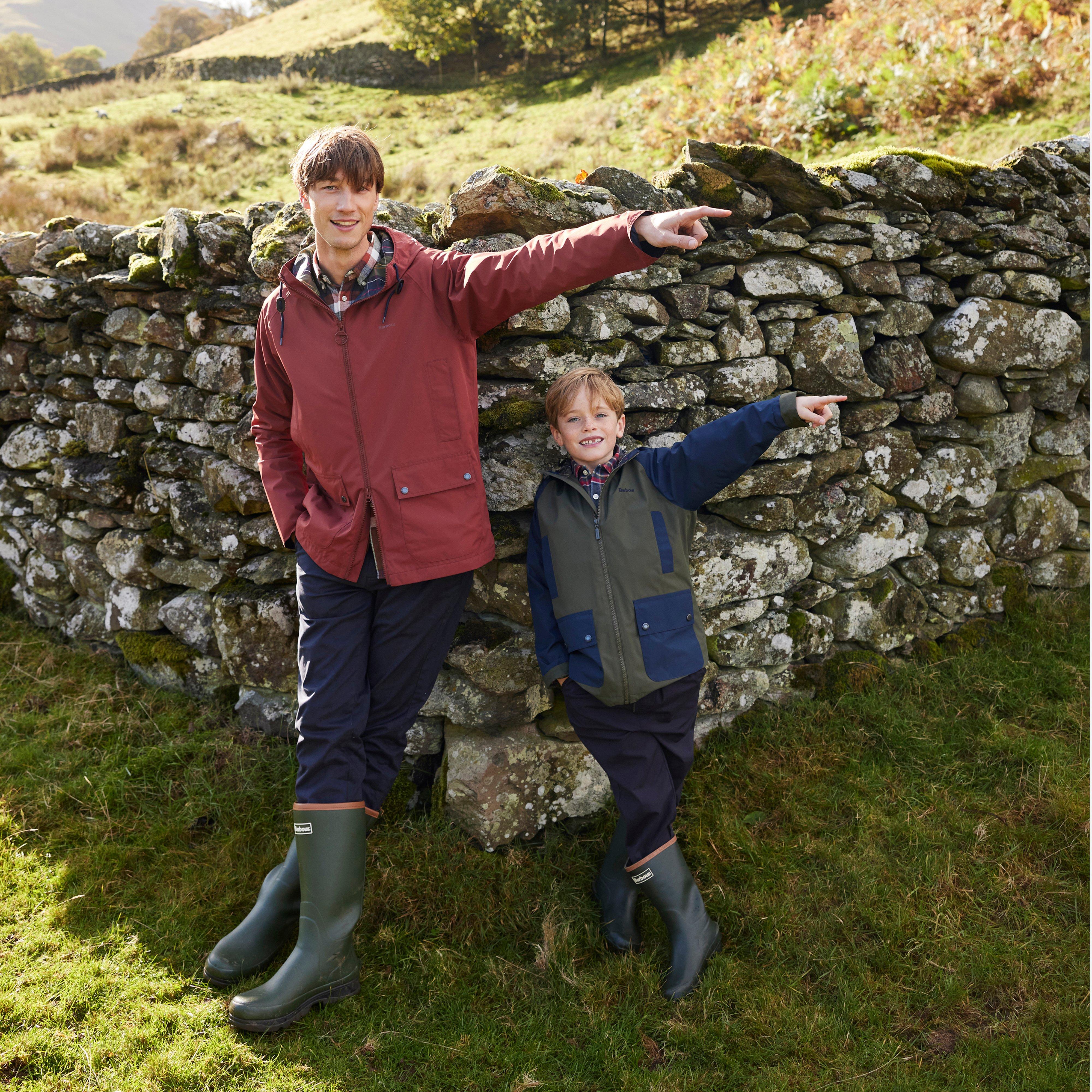 Kids Simonside Wellies Olive