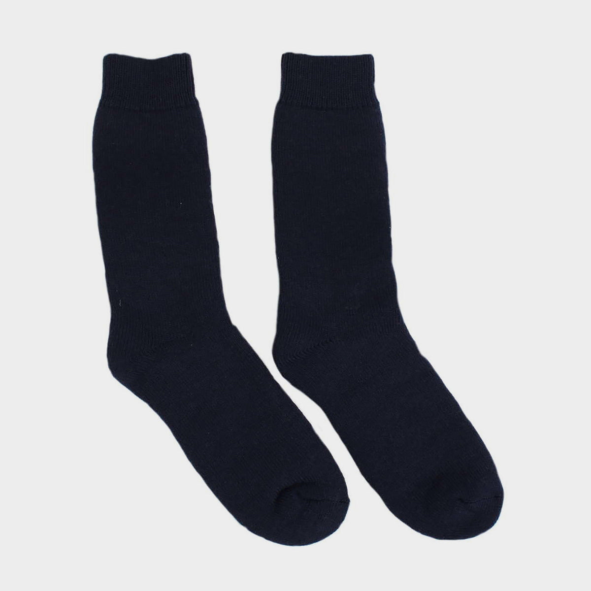 Mens Wellington Calf Socks Navy
