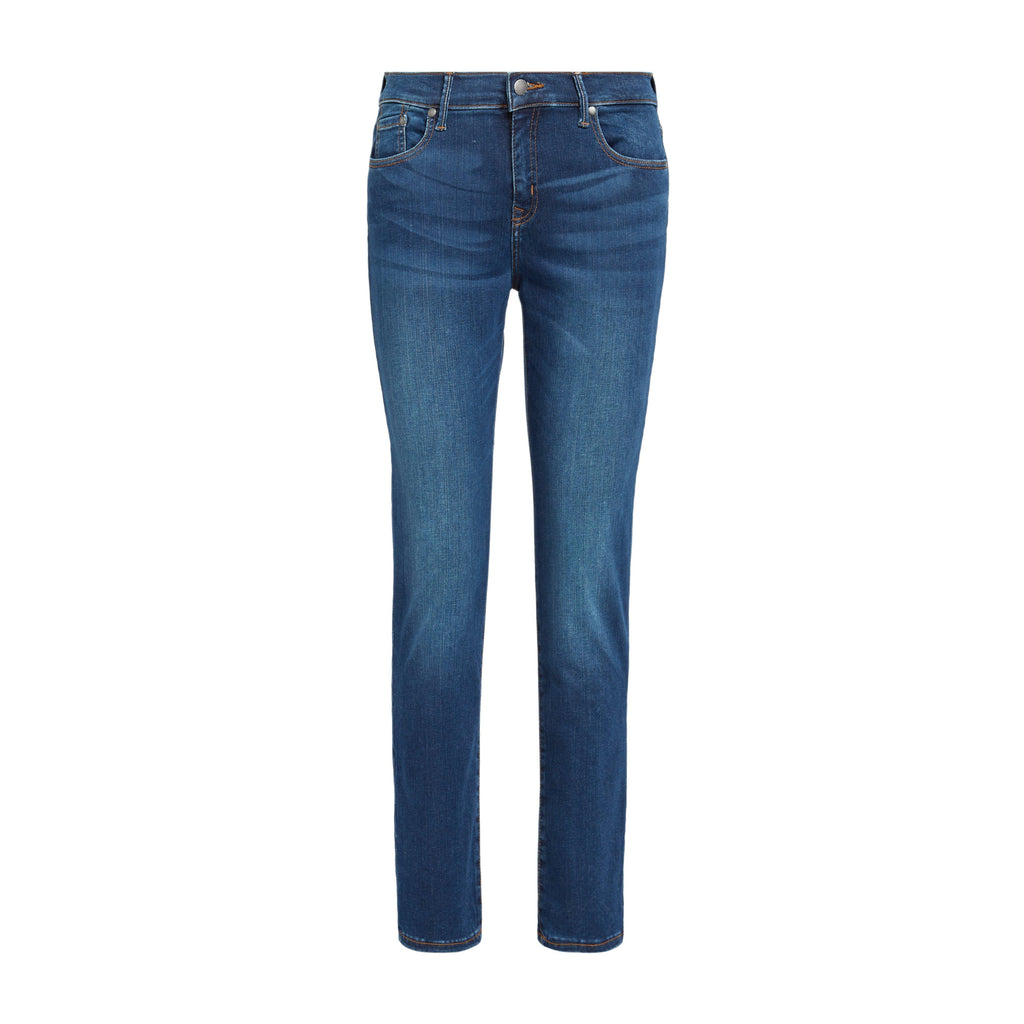 Womens Essential Slim Jeans Worn Blue
