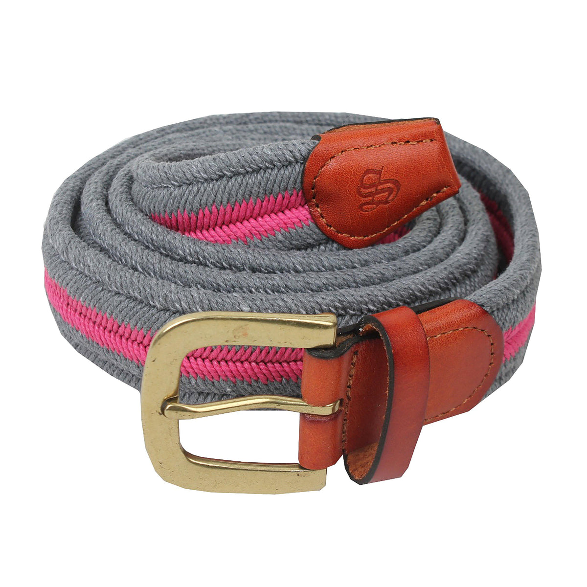 Womens Aurora Belt Grey/Pink