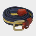 Womens Aurora Belt Navy/Yellow