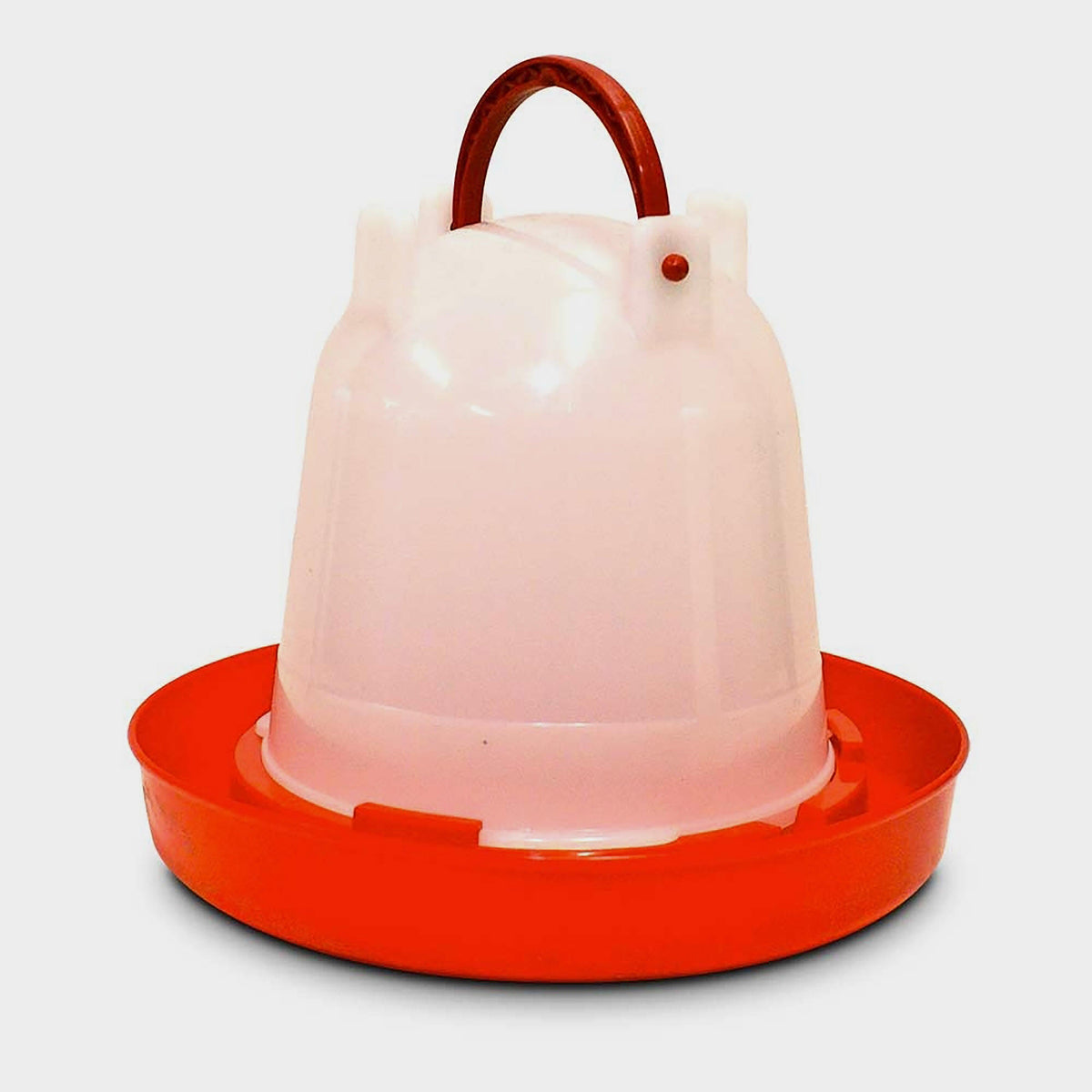Supa Poultry Drinker Red/White