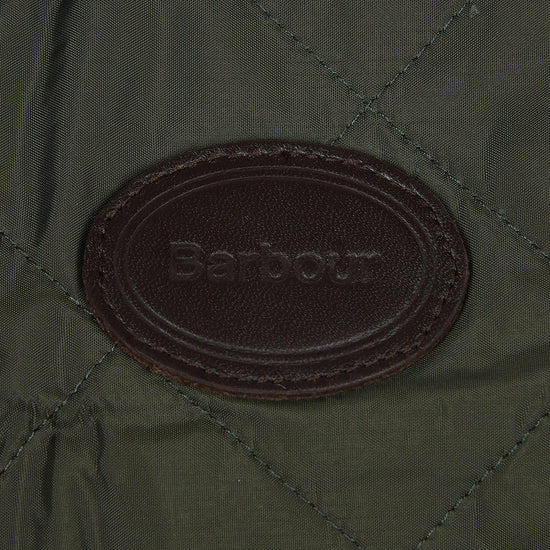 Quilted Dog Coat Olive