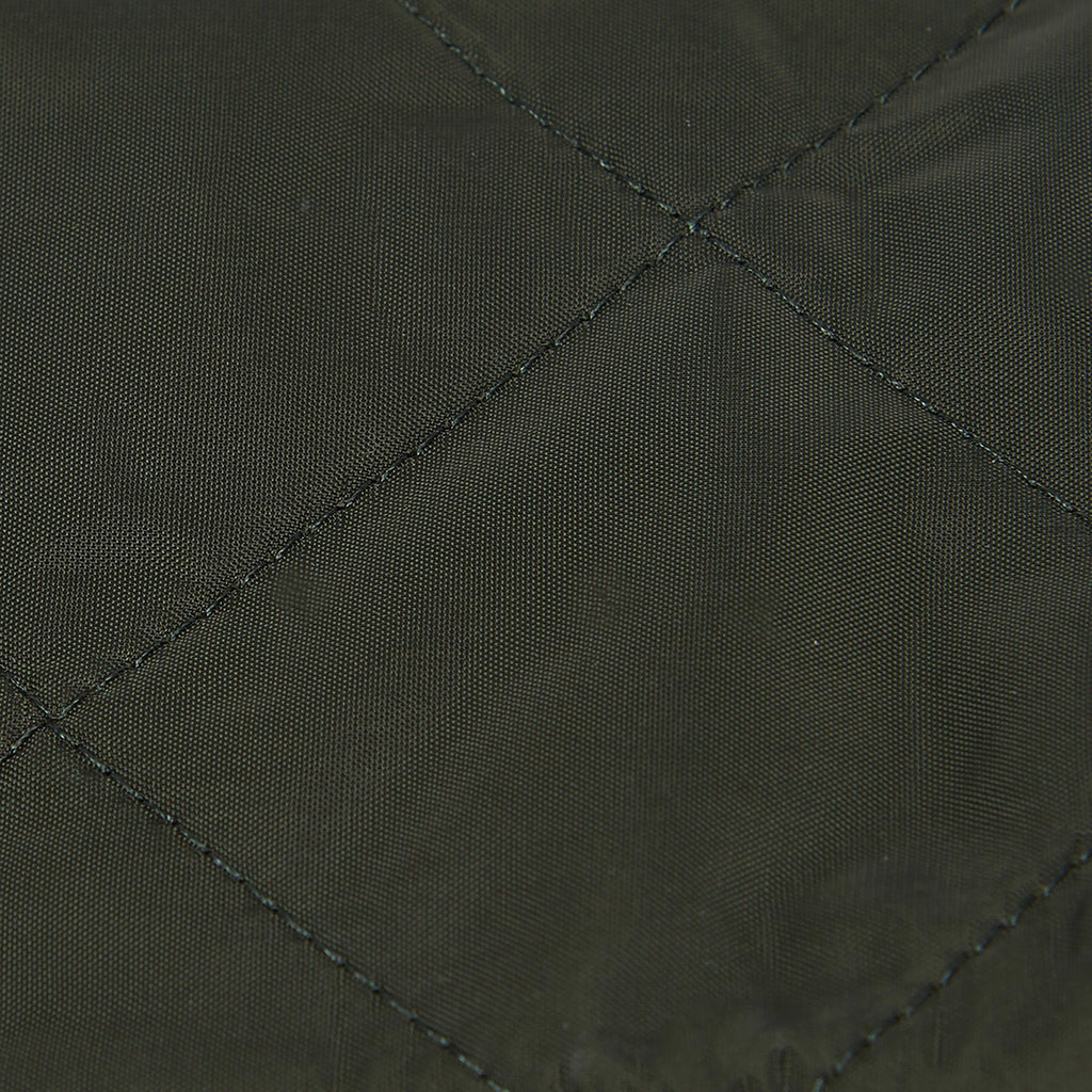 Quilted Dog Coat Olive