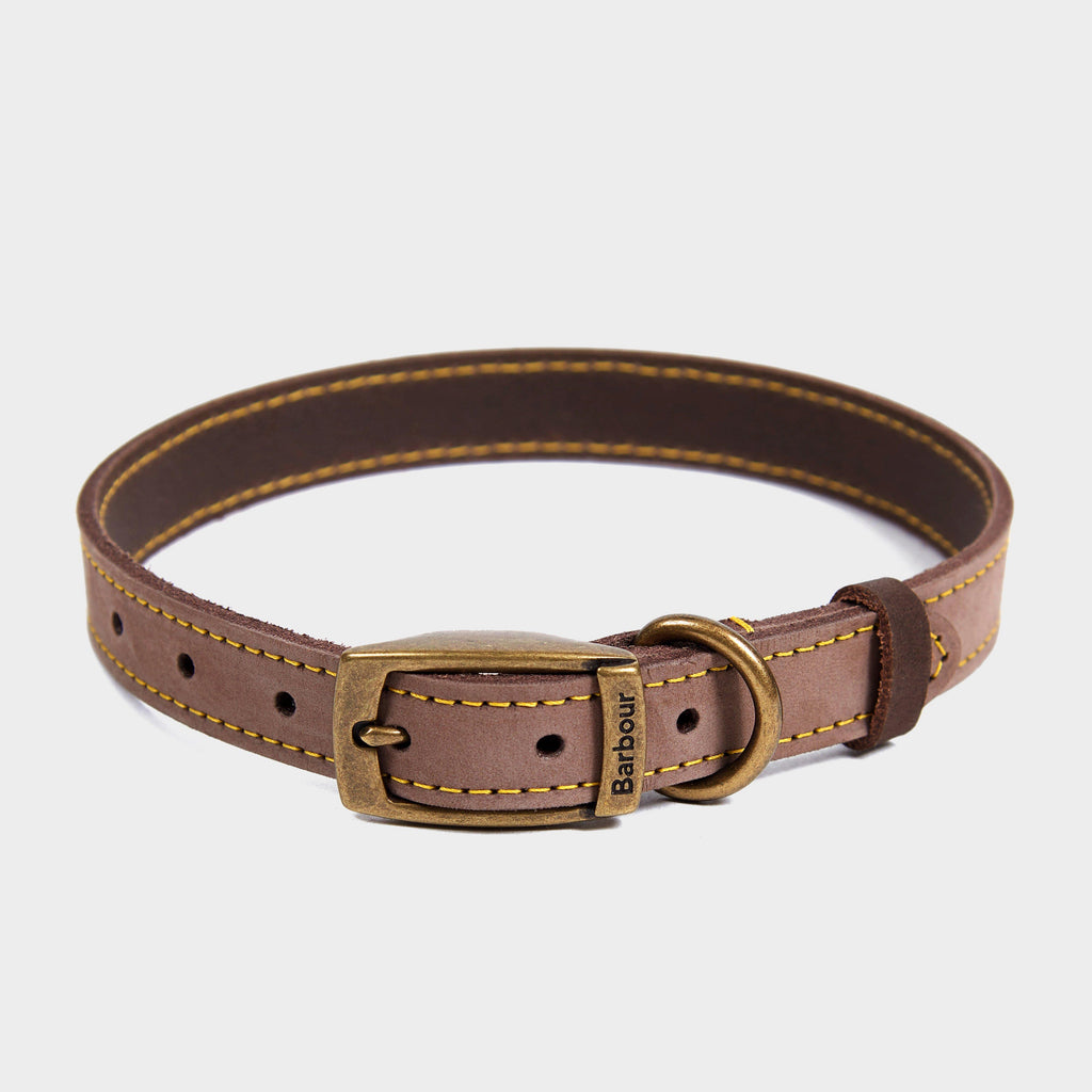 Leather Dog Collar Classic Brown