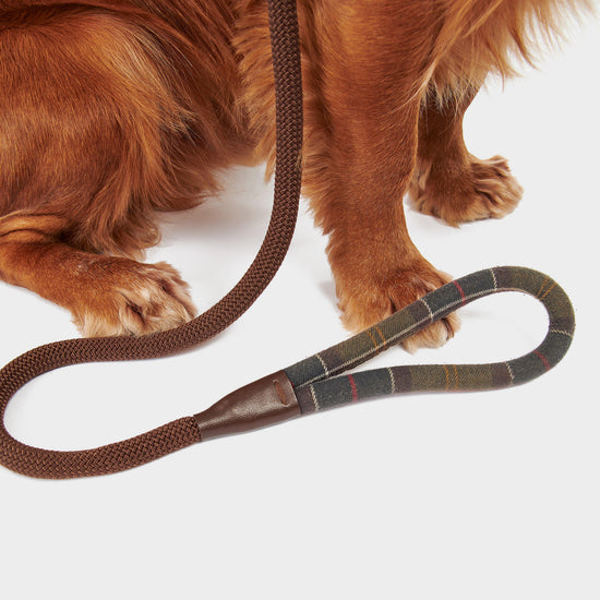 Tartan Trimmed Slip Lead Classic