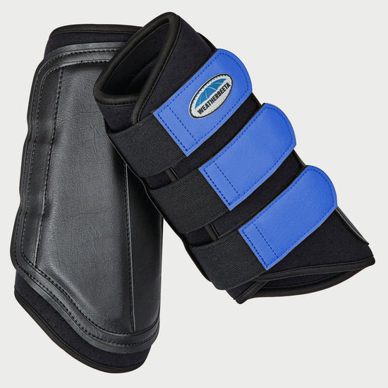 Single Lock Brushing Boots Black/Royal Blue