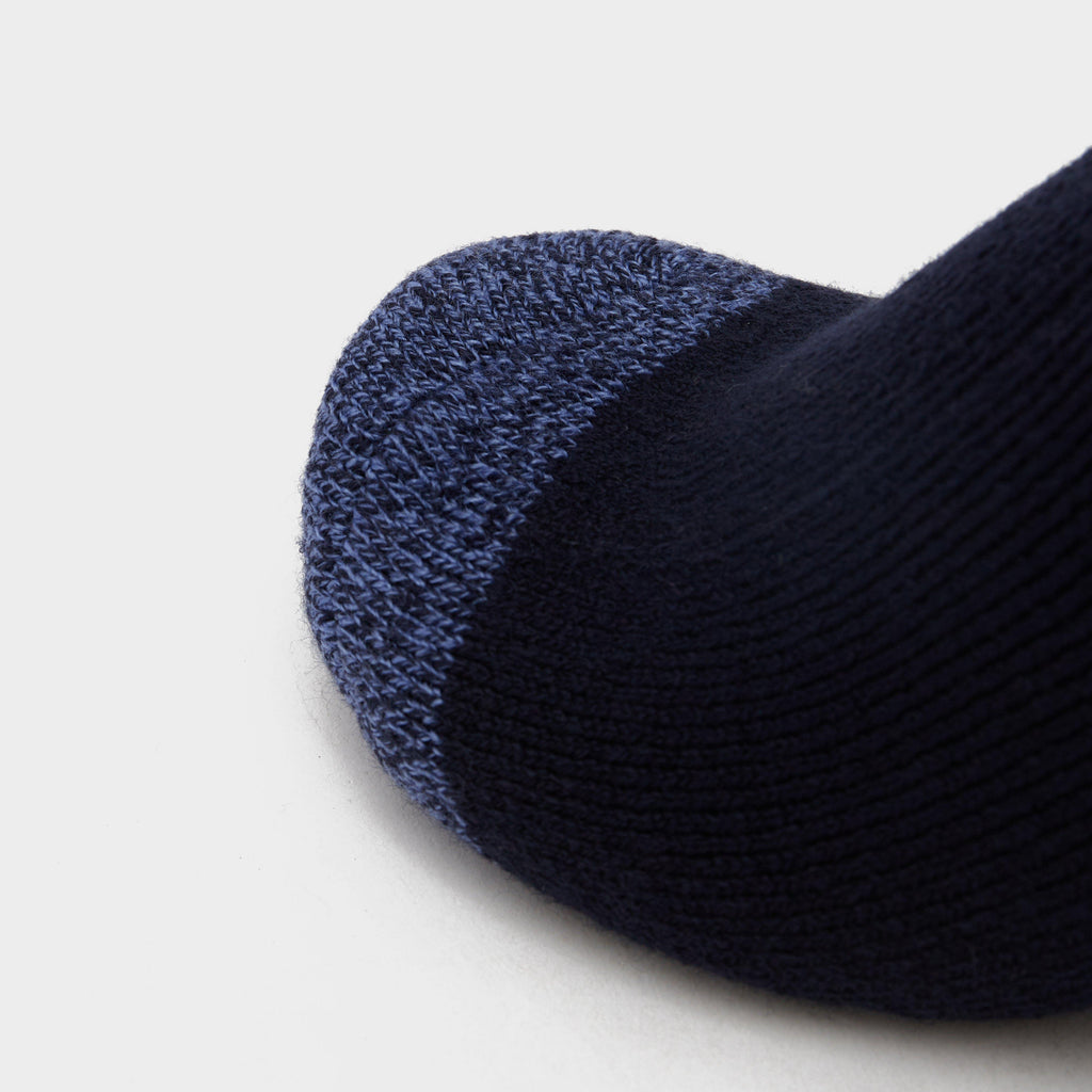 Womens Lite Long Socks Black/Purple