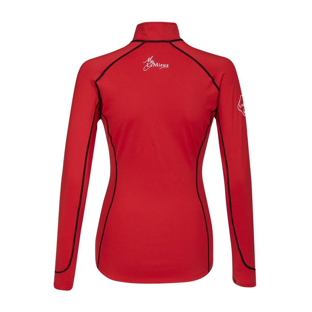 Womens My LeMieux Womens Base Layer Chilli