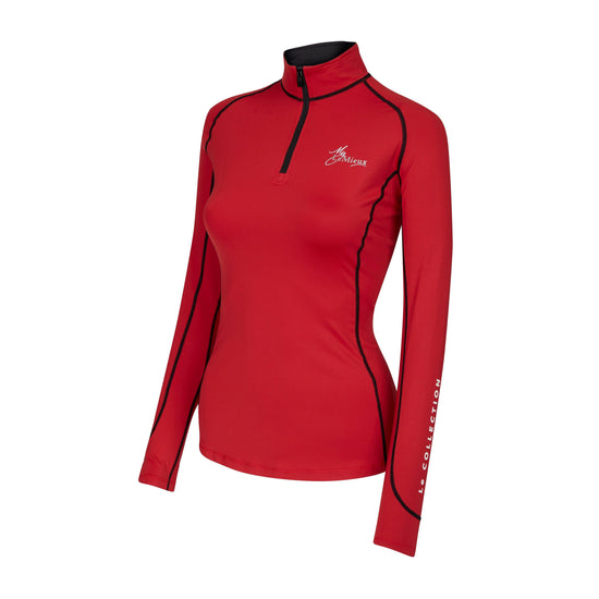 Womens My LeMieux Womens Base Layer Chilli
