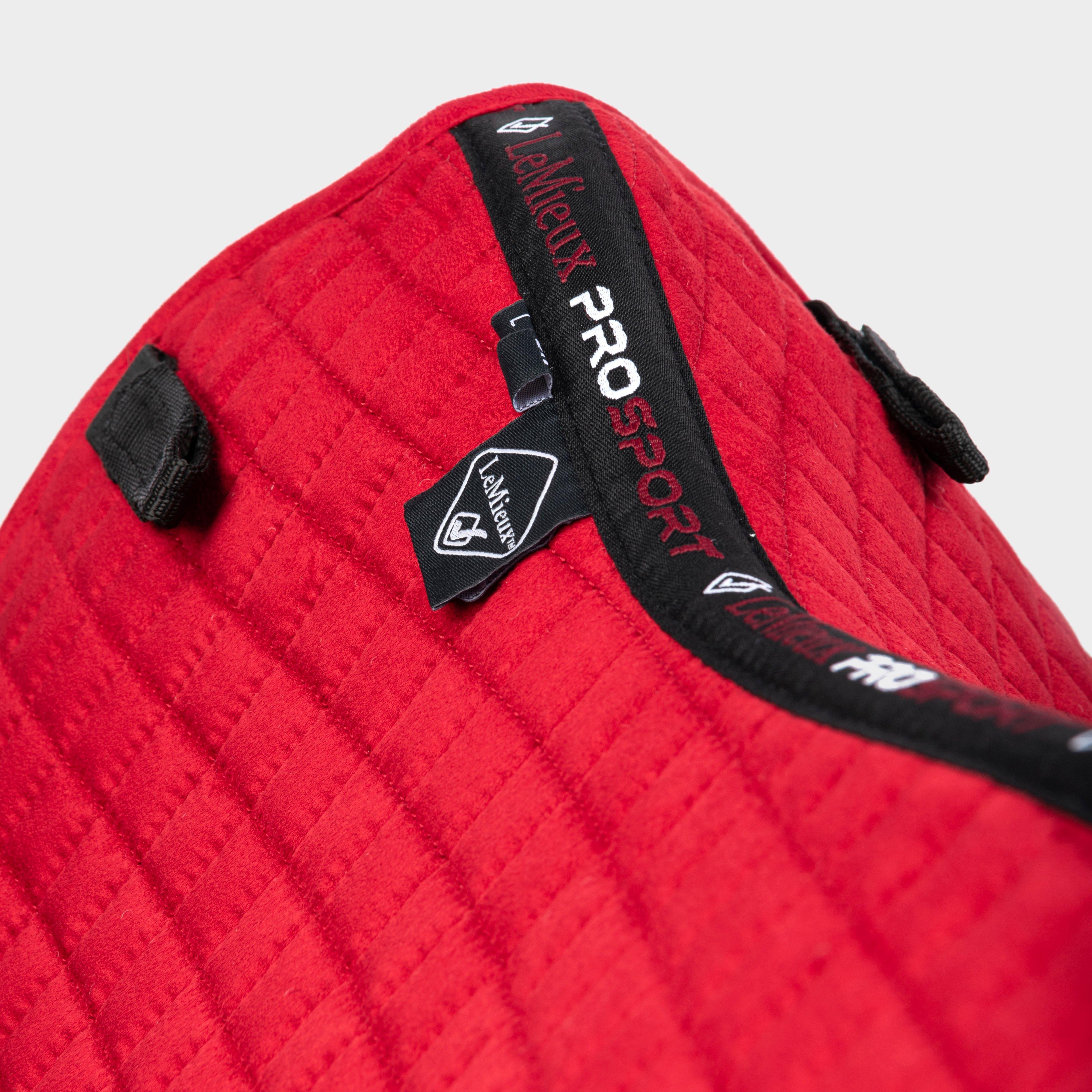 Suede Dressage Saddle Pad Chilli