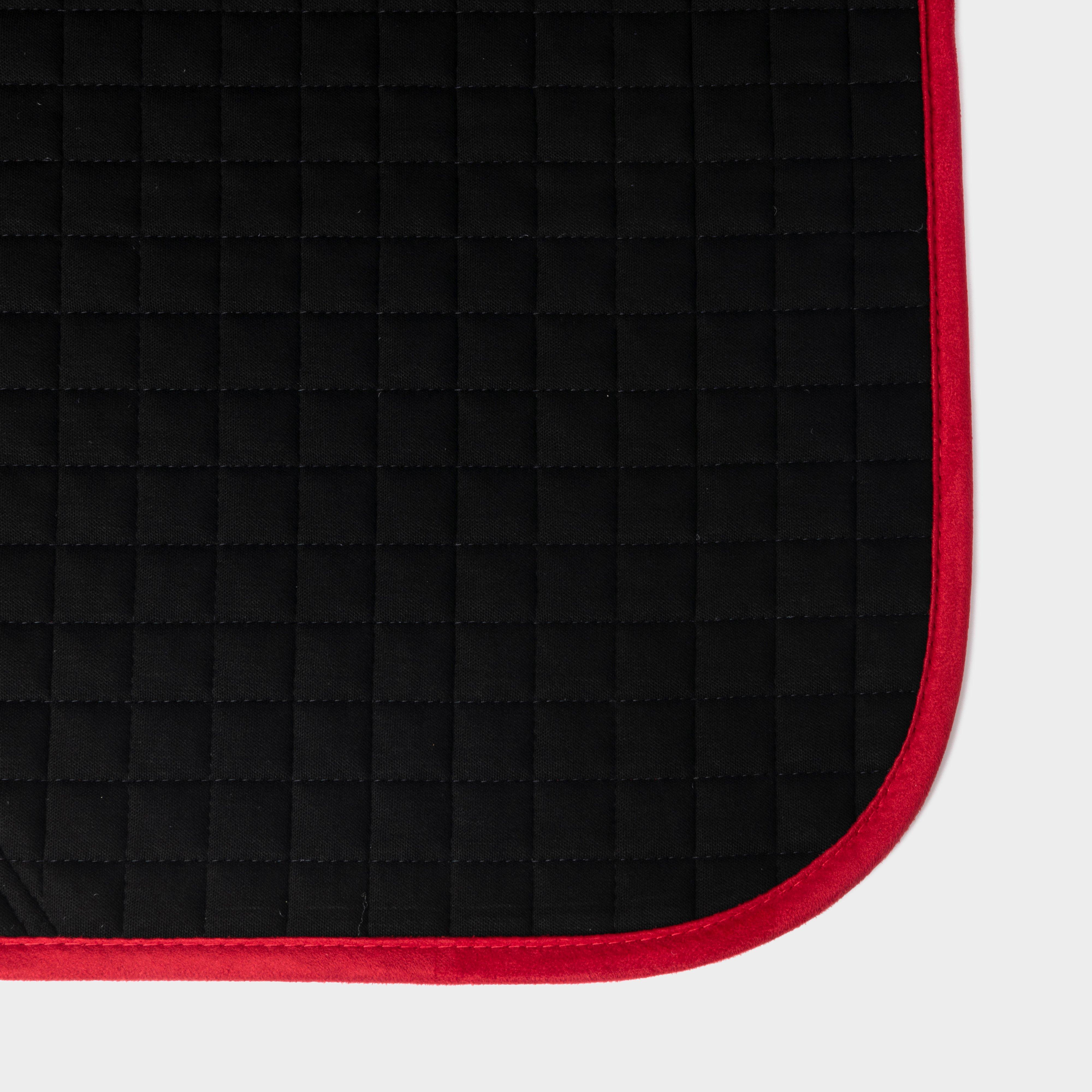 Suede Dressage Saddle Pad Chilli