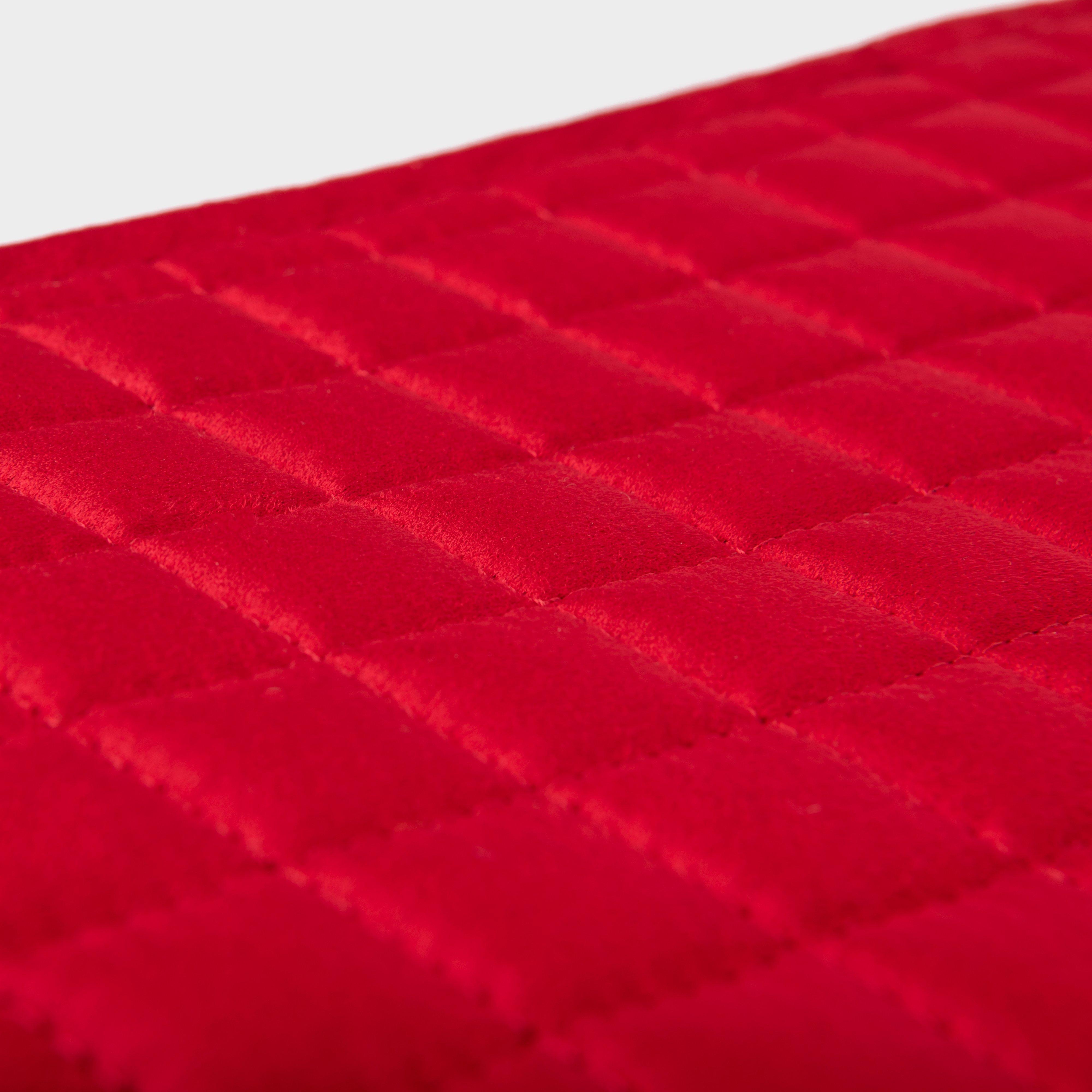 Suede GP Saddle Pad Chilli