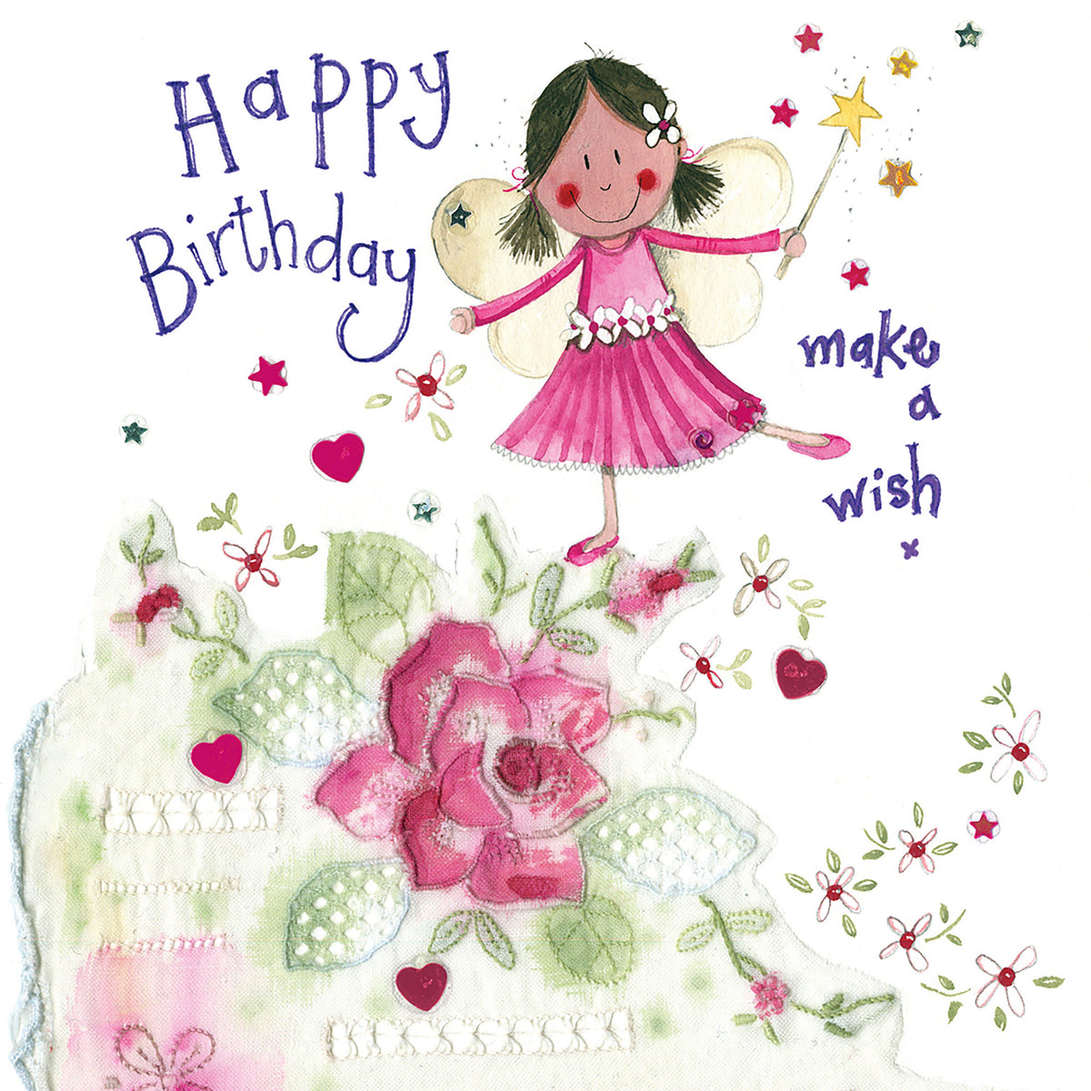 Alex Clark Sparkle Card Birthday Wish