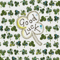 Little Sparkle Card Good Luck Clover