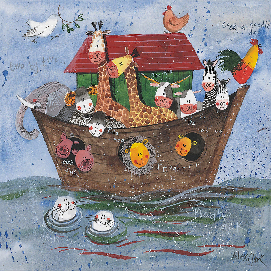 Blank Card Noahs Ark