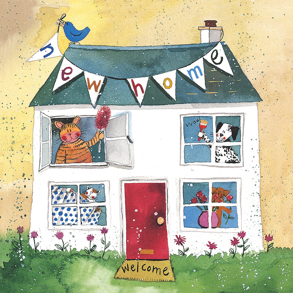 New Home Card Spring Clean