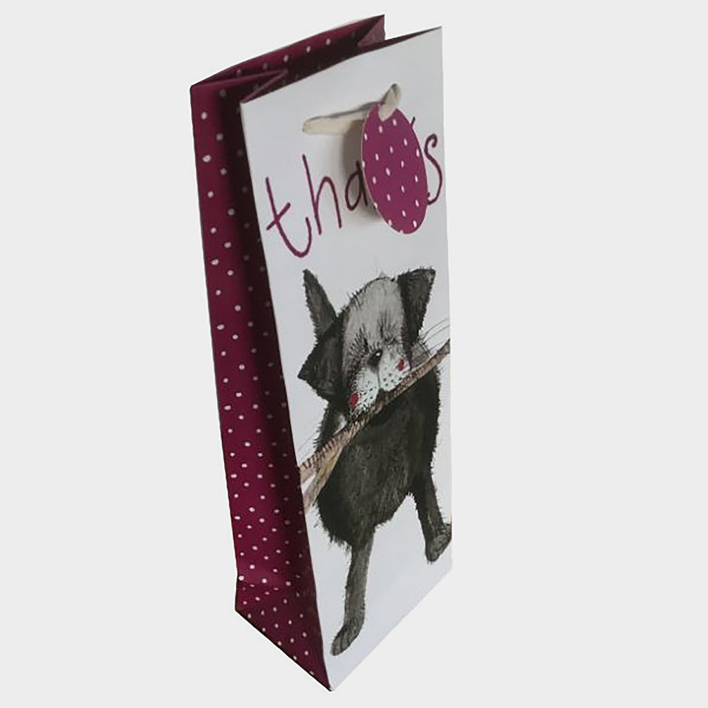 Bottle Bag Black Lab