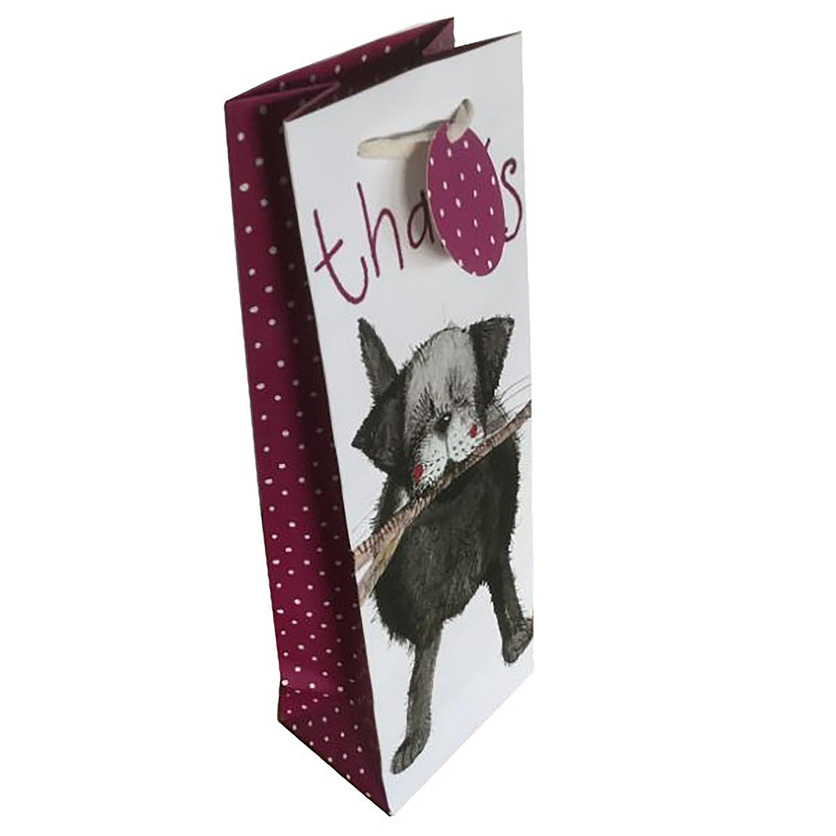 Bottle Bag Black Lab