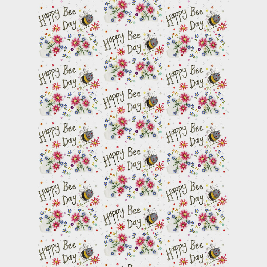Gift Wrap Birthday Bee