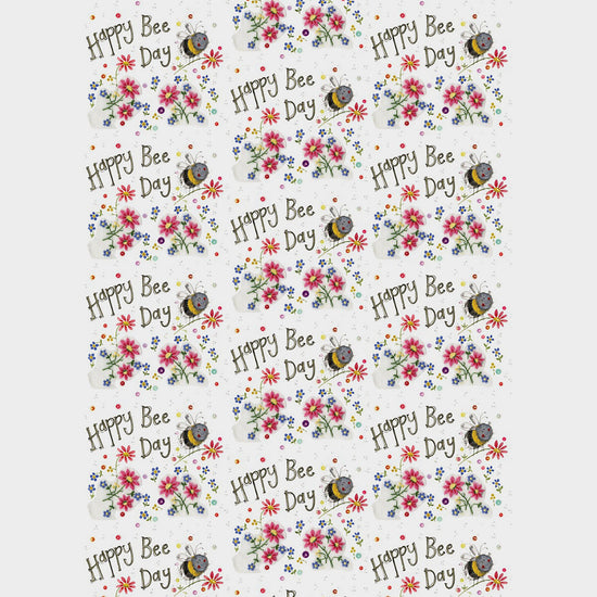 Gift Wrap Birthday Bee