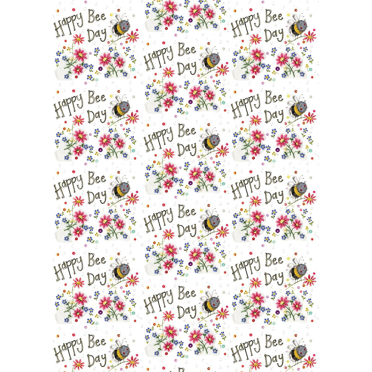 Gift Wrap Birthday Bee