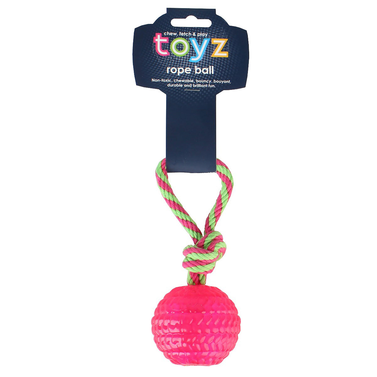 Toyz Rope Ball Pink