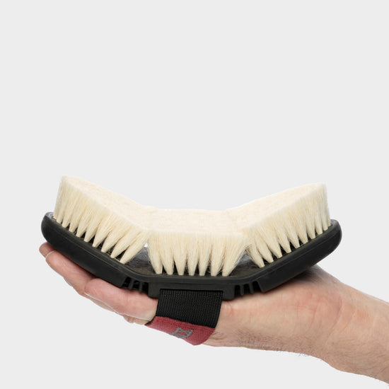 Flexi Goats Hair Body Brush Black