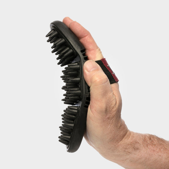 Flexi Massage Brush Black