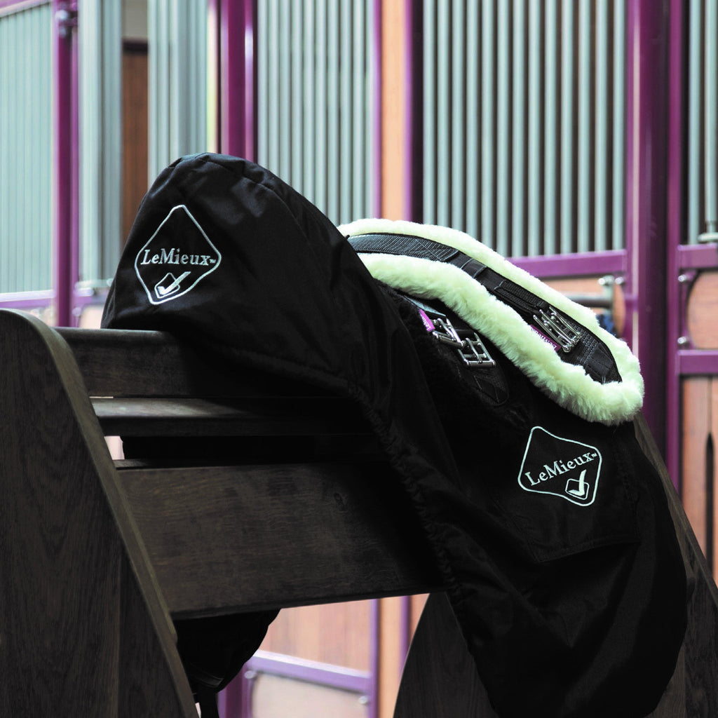 Dressage Saddle Cover Black