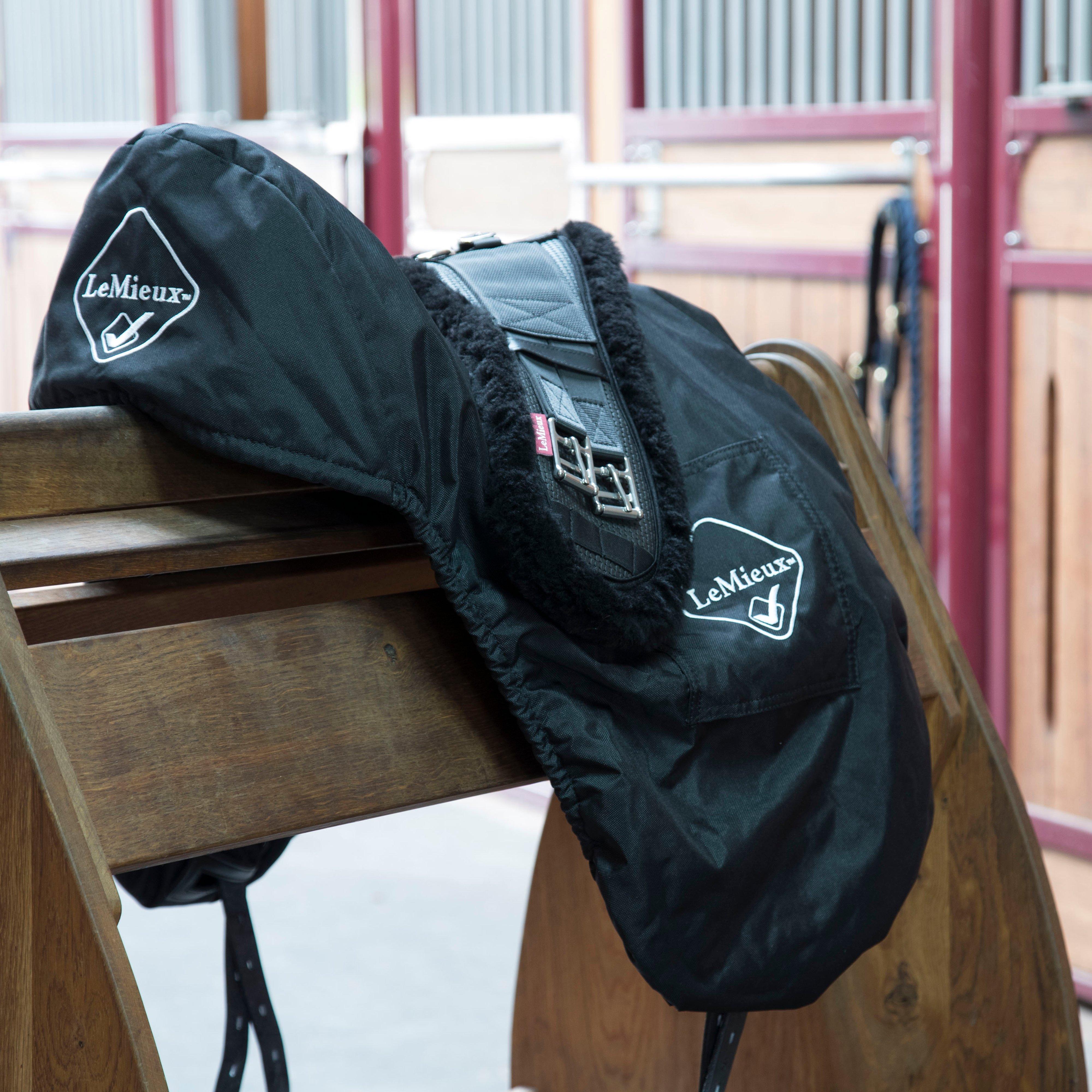 Dressage Saddle Cover Black