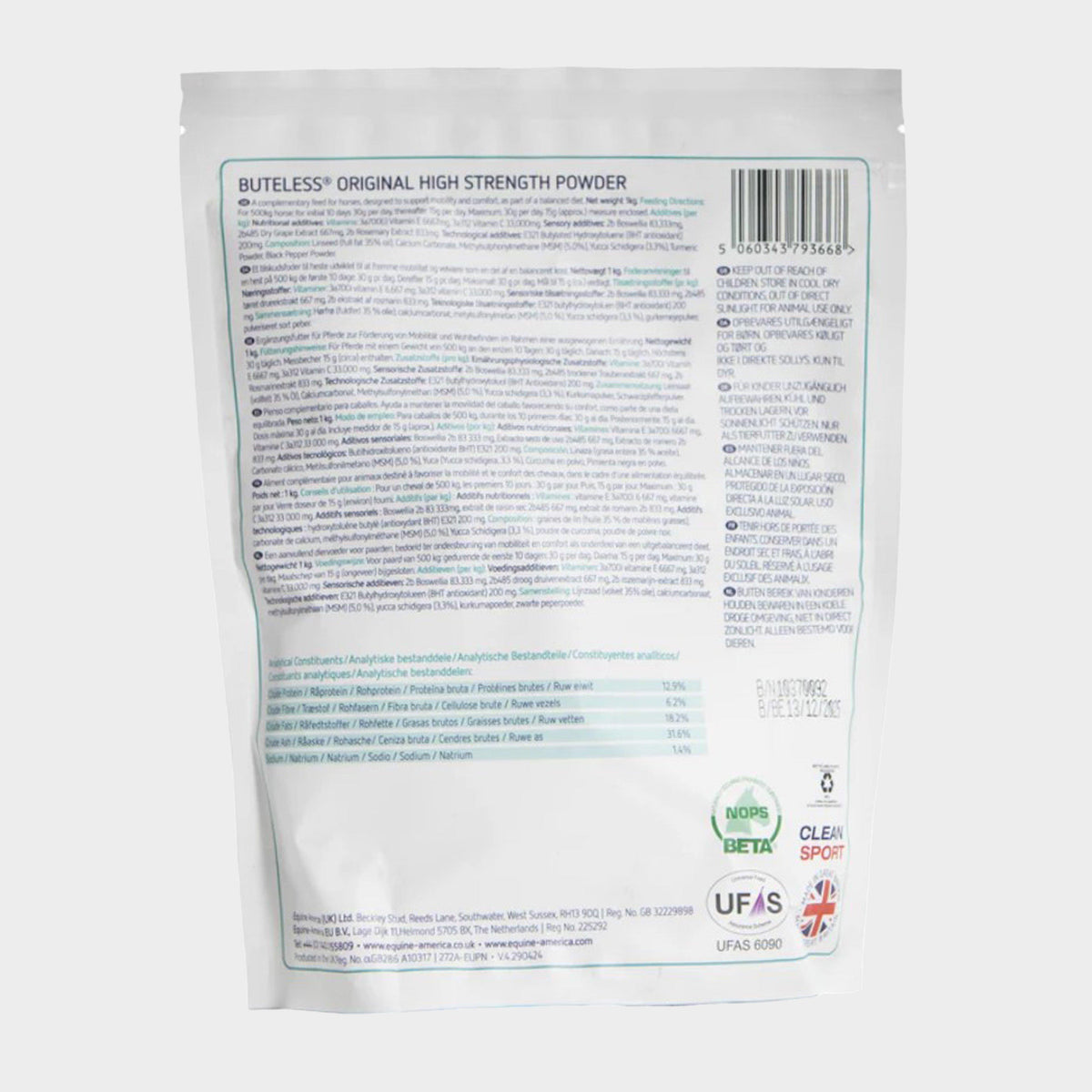 Buteless Original High Strength Powder